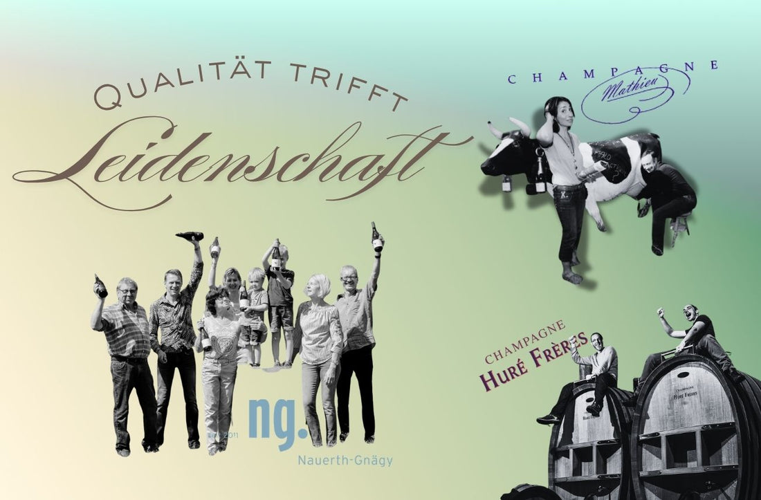 Qualität trifft Leidenschaft - Genuss mit Champagner, Wein & Grappa