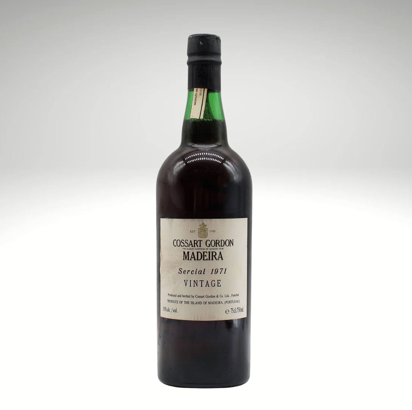 1971 Sercial Vintage- Cossart Gordon Madeira