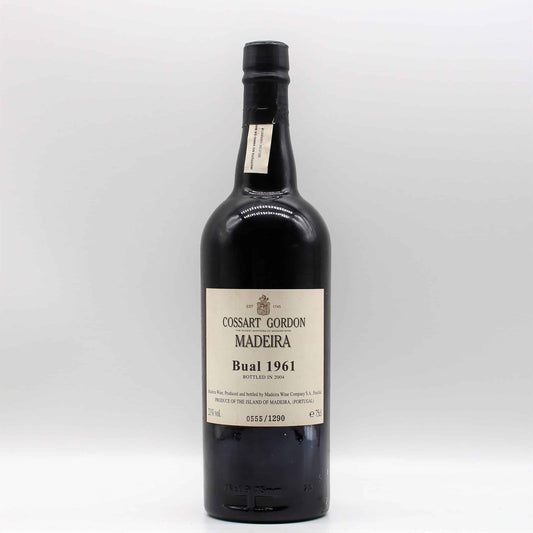 1961 Bual- Cossart Gordon Madeira