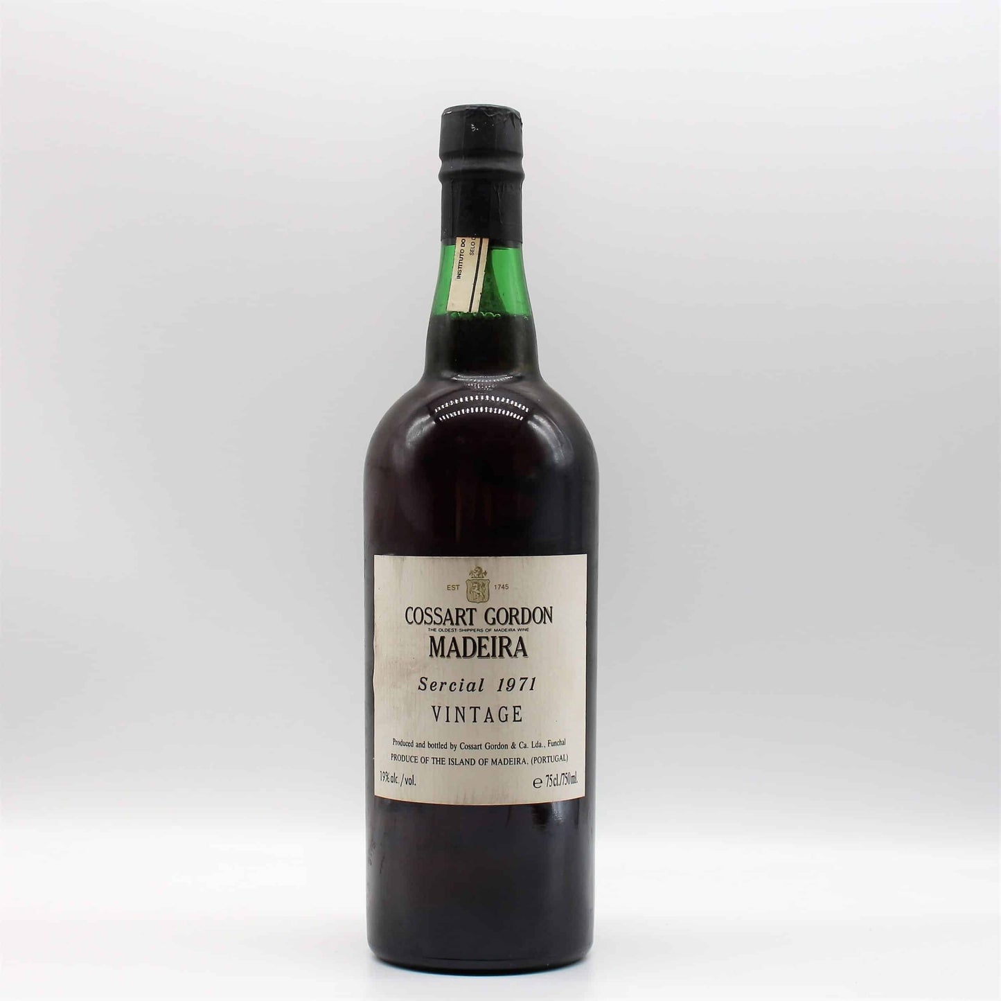 1971 Sercial Vintage- Cossart Gordon Madeira