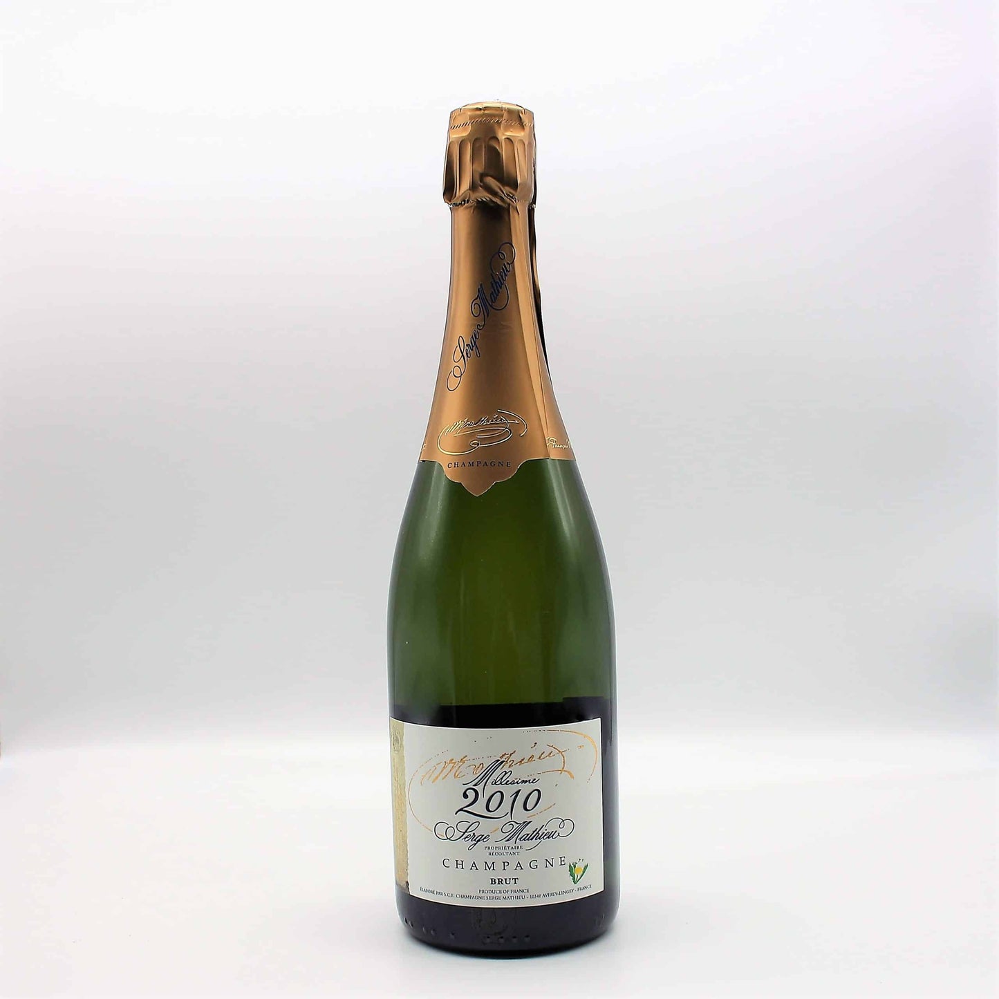 2010 Brut Millesime, Serge Mathieu, Avirey-Lingey