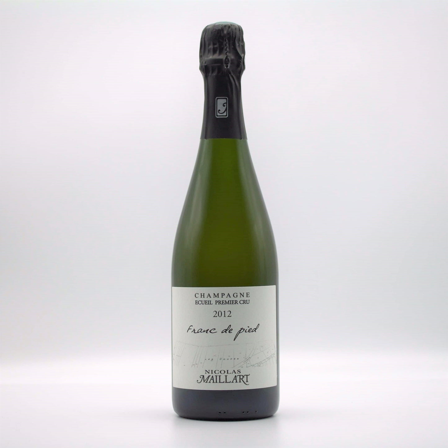 2012 Les Francs de Pied Premier Cru, Brut Nature, Nicolas Maillart, Ecueil